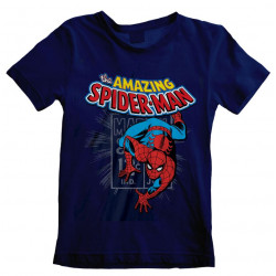 THE AMAZING SPIDER-MAN KIDS MARVEL COMICS T-SHIRT TAILLE 3-4 ANS