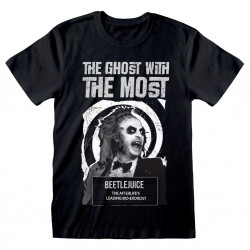 BEETLEJUICE THE GHOST WITH THE MOST T-SHIRT TAILLE S