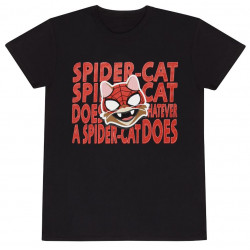 SPIDER-CAT MARVEL SPIDER-MAN MILES MORALES VIDEO GAME T-SHIRT TAILLE S