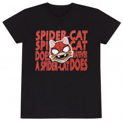 SPIDER-CAT MARVEL SPIDER-MAN MILES MORALES VIDEO GAME T-SHIRT TAILLE L