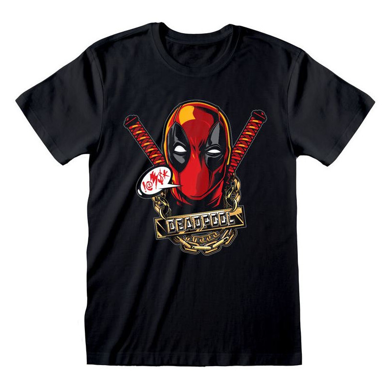 DEADPOOL GANGSTA MARVEL TSHIRT TAILLE M