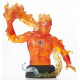 HUMAN TORCH BUST MARVEL ANIMATED STATUE 15 CM