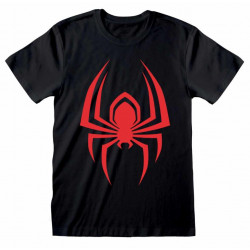 MARVEL SPIDER-MAN MILES MORALES SPIDER LOGO T-SHIRT TAILLE XL