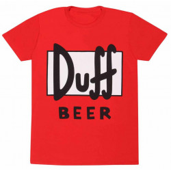 THE SIMPSONS DUFF BEER LOGO T-SHIRT TAILLE M