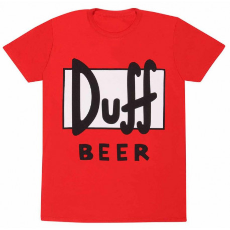 THE SIMPSONS DUFF BEER LOGO T-SHIRT TAILLE L