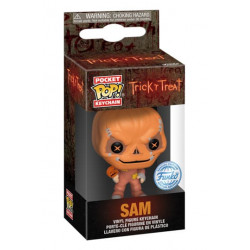 SAM UNMASKED TRICK R TREAT PORTE-CLES POCKET POP VINYL 4 CM