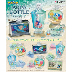 AQUA BOTTLE COLL 2 MEMORIES OF THE SHIMMERING SEASIDE POKEMON FIGURINE ALEATOIRE 7 CM