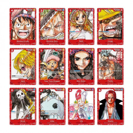 ONE PIECE TCG PREMIUM CARD COLLECTION RED