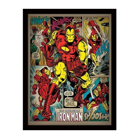 IRON MAN RETRO TABLEAU