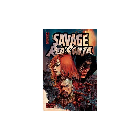 SAVAGE RED SONJA 4 CVR A PANOSIAN