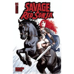 SAVAGE RED SONJA 4 CVR C MARINI