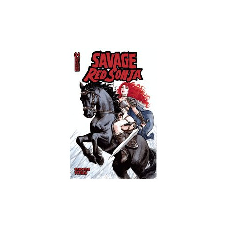 SAVAGE RED SONJA 4 CVR C MARINI