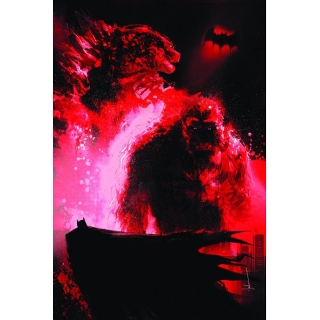 JUSTICE LEAGUE VS GODZILLA VS KONG 5 OF 7 CVR B JOCK CARD STOCK VAR