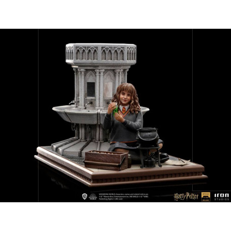 HERMIONE GRANGER POLYJUICE HARRY POTTER STATUE DELUXE ART SCALE 14 CM