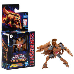 TASMANIA KID TRANSFORMERS GENERATIONS LEGACY UNITED CORE CLASS FIGURINE BEAST WARS II UNIVERSE 9 CM