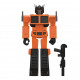 OPTIMUS PRIME ORANGE AND BLACK TRANSFORMERS REACTION ACTION FIGURE 10 CM