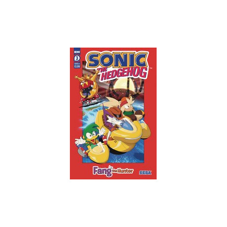 SONIC THE HEDGEHOG IDW COLLECTION HC VOL 4