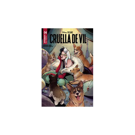 DISNEY VILLAINS CRUELLA DE VIL 4 CVR C LUSKY