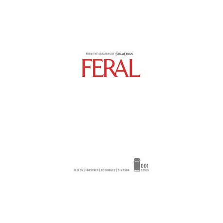 FERAL 1 CVR C BLANK SKETCH CVR