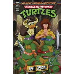 TMNT SATURDAY MORNING ADV APRIL SPECIAL 1 CVR B JONES