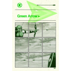 GREEN ARROW 10 OF 12 CVR B JORGE FORNES CARD STOCK VAR