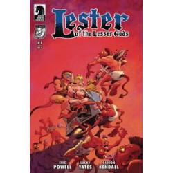 LESTER OF LESSER GODS 1 CVR A KENDALL