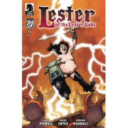 LESTER OF LESSER GODS 1 CVR B POWELL