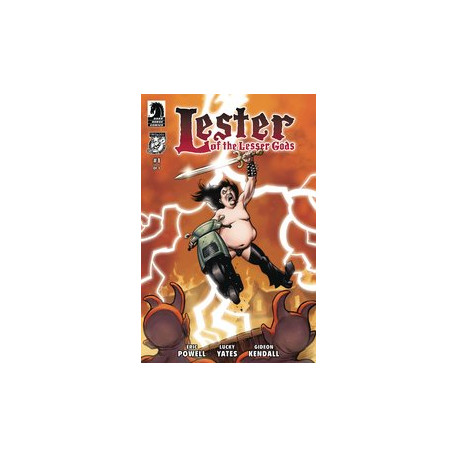 LESTER OF LESSER GODS 1 CVR B POWELL