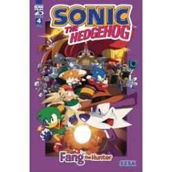 SONIC THE HEDGEHOG FANG HUNTER 4 CVR A HAMMERSTROM