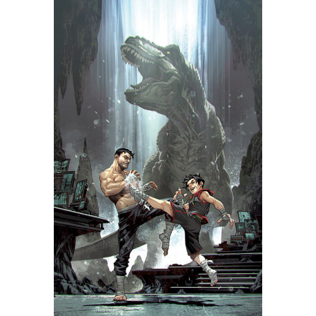BATMAN AND ROBIN 8 CVR C KAEL NGU CARD STOCK VAR
