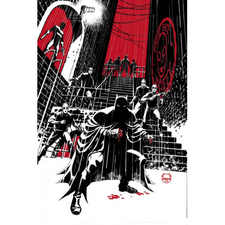 BATMAN DARK AGE  2  OF 6  CVR B DAVE JOHNSON CARD STOCK VAR