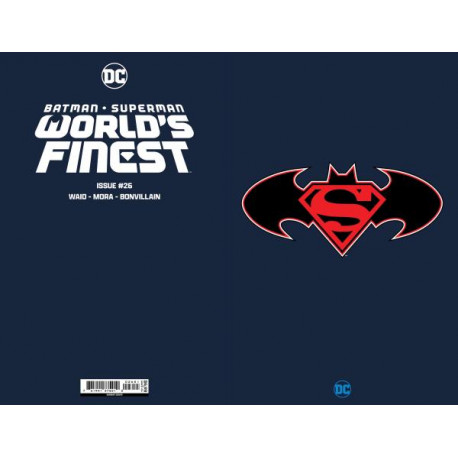 BATMAN SUPERMAN WORLDS FINEST 26 CVR E LOGO FOIL VAR