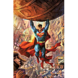 SUPERMAN 13 CVR D ALAN QUAH CARD STOCK VAR HOUSE OF BRAINIAC 