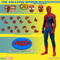 THE AMAZING SPIDER-MAN MARVEL UNIVERSE FIGURINE DELUXE EDITION 16 CM