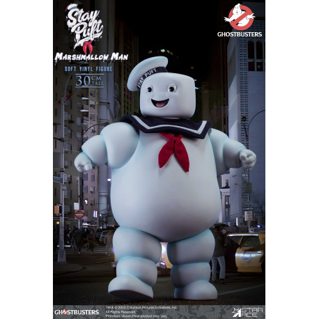 GHOSTBUSTERS STATUE SOFT VINYL STAY PUFT MARSHMALLOW MAN NORMAL VERSION 30 CM
