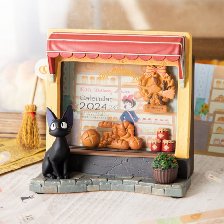 DIORAMA CALENDRIER JIJI BOULANGERIE KIKI LA PETITE SORCIERE