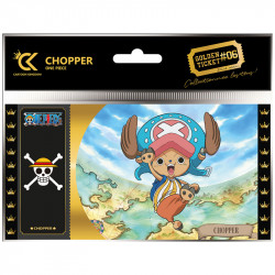 CHOPPER ONE PIECE BLACK TICKET GOLDEN TICKET 01