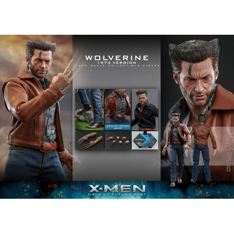 WOLVERINE 1973 VERSION X-MEN DAYS OF FUTURE PAST FIGURINE MOVIE MASTERPIECE 30 CM