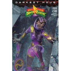 MIGHTY MORPHIN POWER RANGERS 120 CVR B DARK GRID BARENDS