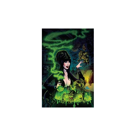 ELVIRA MEETS HP LOVECRAFT 4 CVR E ACOSTA LTD VIRGIN