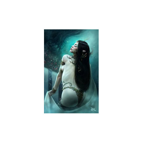 HORROR FANTASY ILLUS PLUM ISLAND CVR C ABBONDANZA 