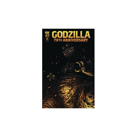 GODZILLA 70TH ANNIV 1 CVR B CAMPBELL