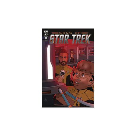 STAR TREK SONS OF STAR TREK 3 CVR B HARVEY