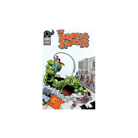 ROBONIC STOOGES FANTASTIC FOOLS 2 CVR A SHANOWER