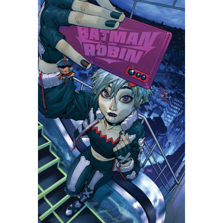 BATMAN AND ROBIN 9 CVR B GLEB MELNIKOV CARD STOCK VAR