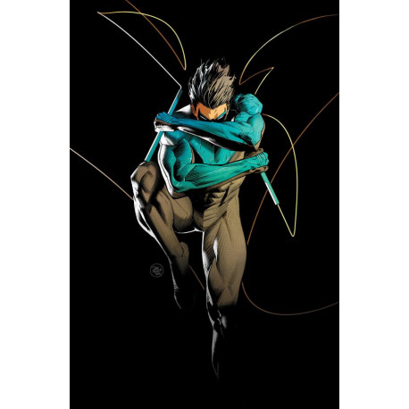 NIGHTWING 114 CVR B DAN MORA CARD STOCK VAR