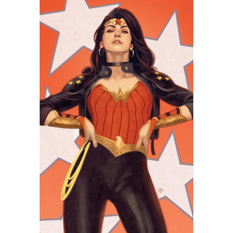 WONDER WOMAN 9 CVR B JULIAN TOTINO TEDESCO CARD STOCK VAR