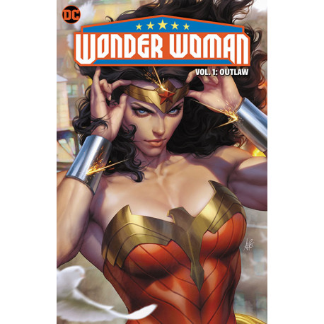 WONDER WOMAN 2023 TP VOL 01 OUTLAW DIRECT MARKET EXCLUSIVE STANLEY ARTGERM LAU CVR