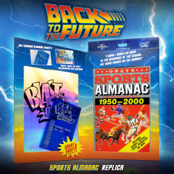 RETOUR VERS LE FUTUR REPLIQUE SPORTS ALMANAC 1950-2000