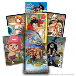 ONE PIECE TRADING CARDS POCHETTE 8 CARTES A COLLECTIONNER EN ANGLAIS